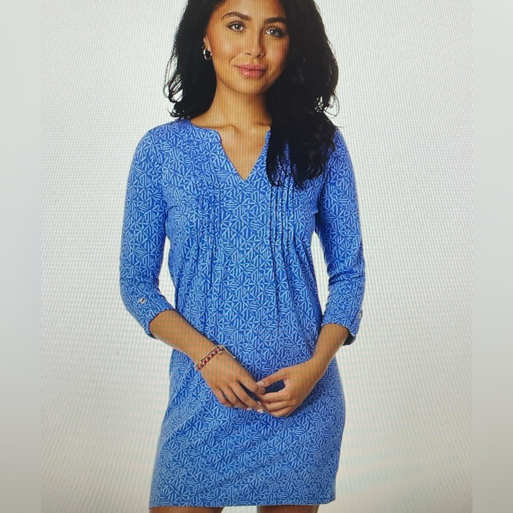 NWT Lilly Pulitzer Fairfax Alba Blue XL